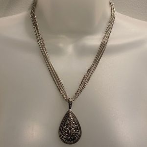 Triple strand Lia Sophia necklace